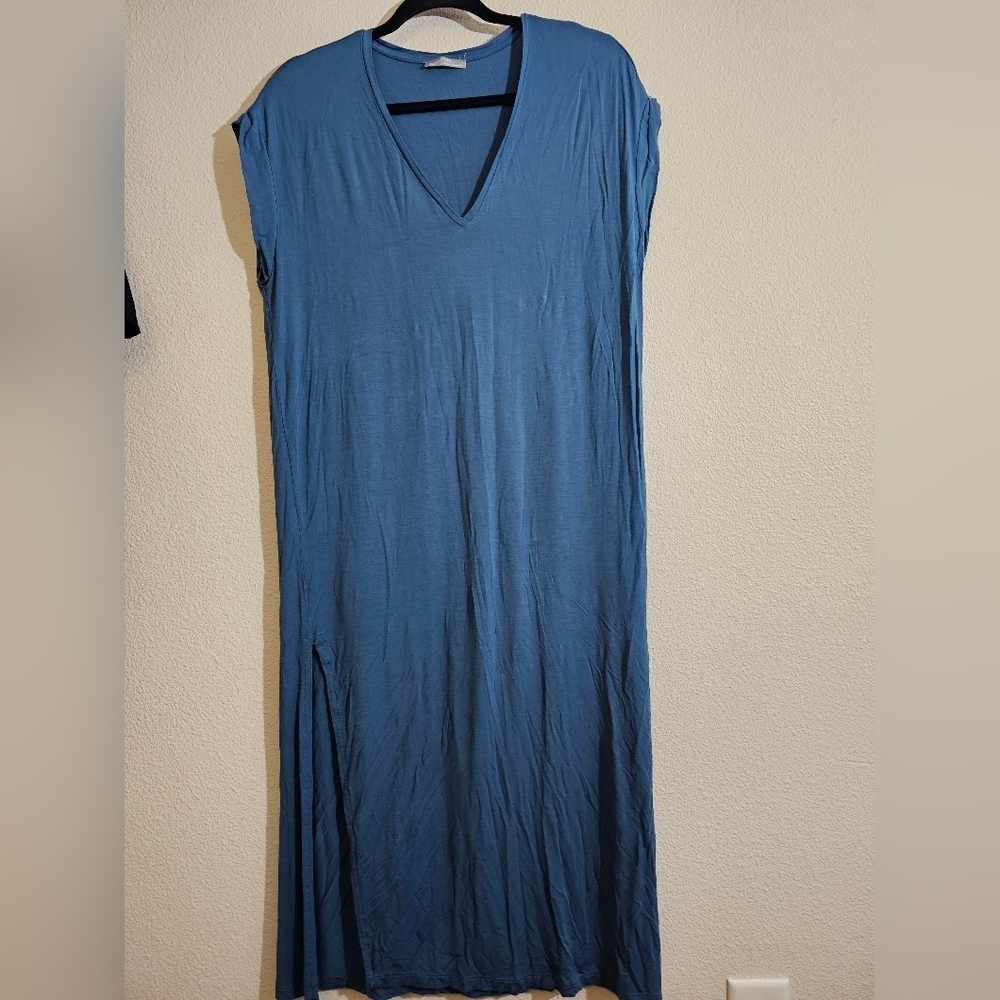 Zara W88 Collection MIDI Maxi Shirt Dress